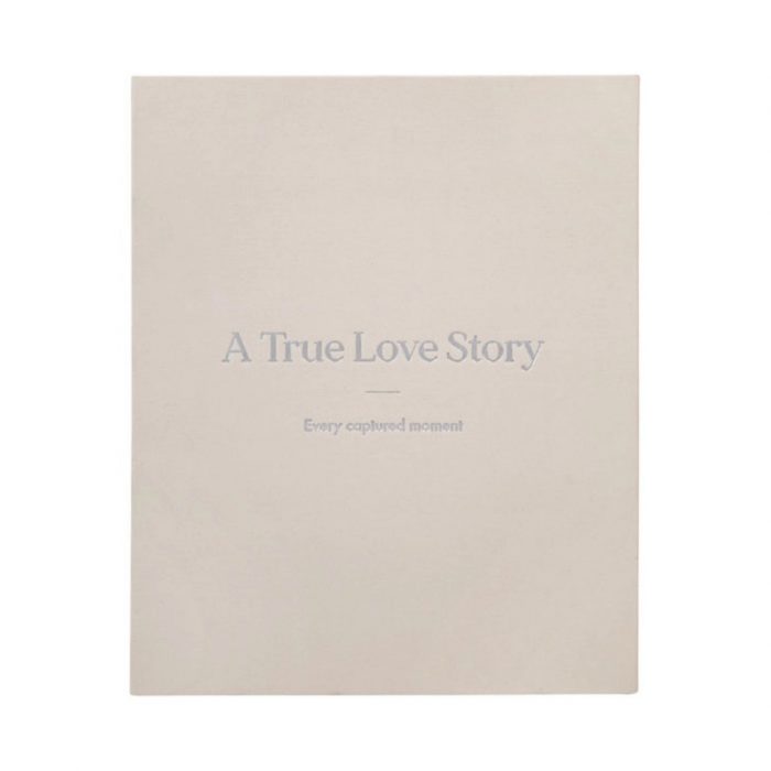 True Love Story Drymount Photo Album Large