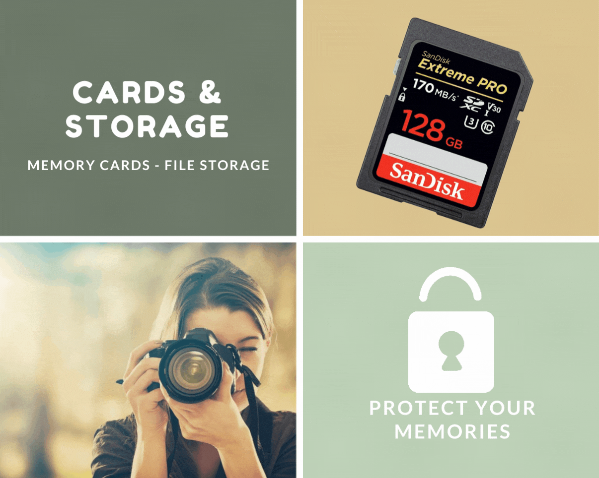 Memory Cards And Storage
