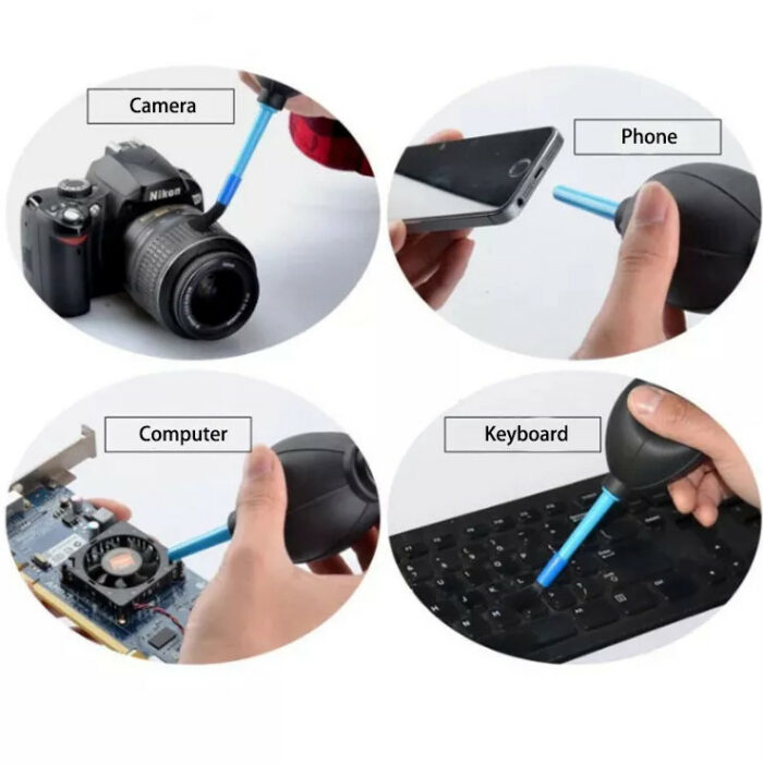 Dust Blower Air Pump Cleaner for lens & Camera LCD