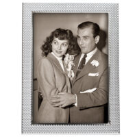 Matrix Silver Metal Photo Frame