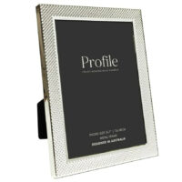 Matrix Silver Metal Photo Frame