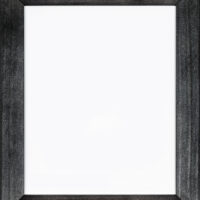 Charcoal Wood Frame Empty